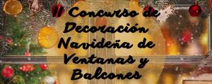 II Concurso de decoración navideña de ventanas y balcones