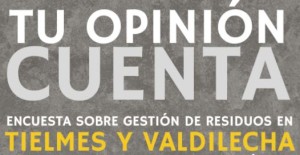 ¡Tu opinión cuenta! Encuesta sobre gestión de residuos