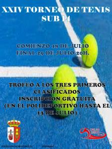 XXIV TORNEO DE TENIS SUB 14