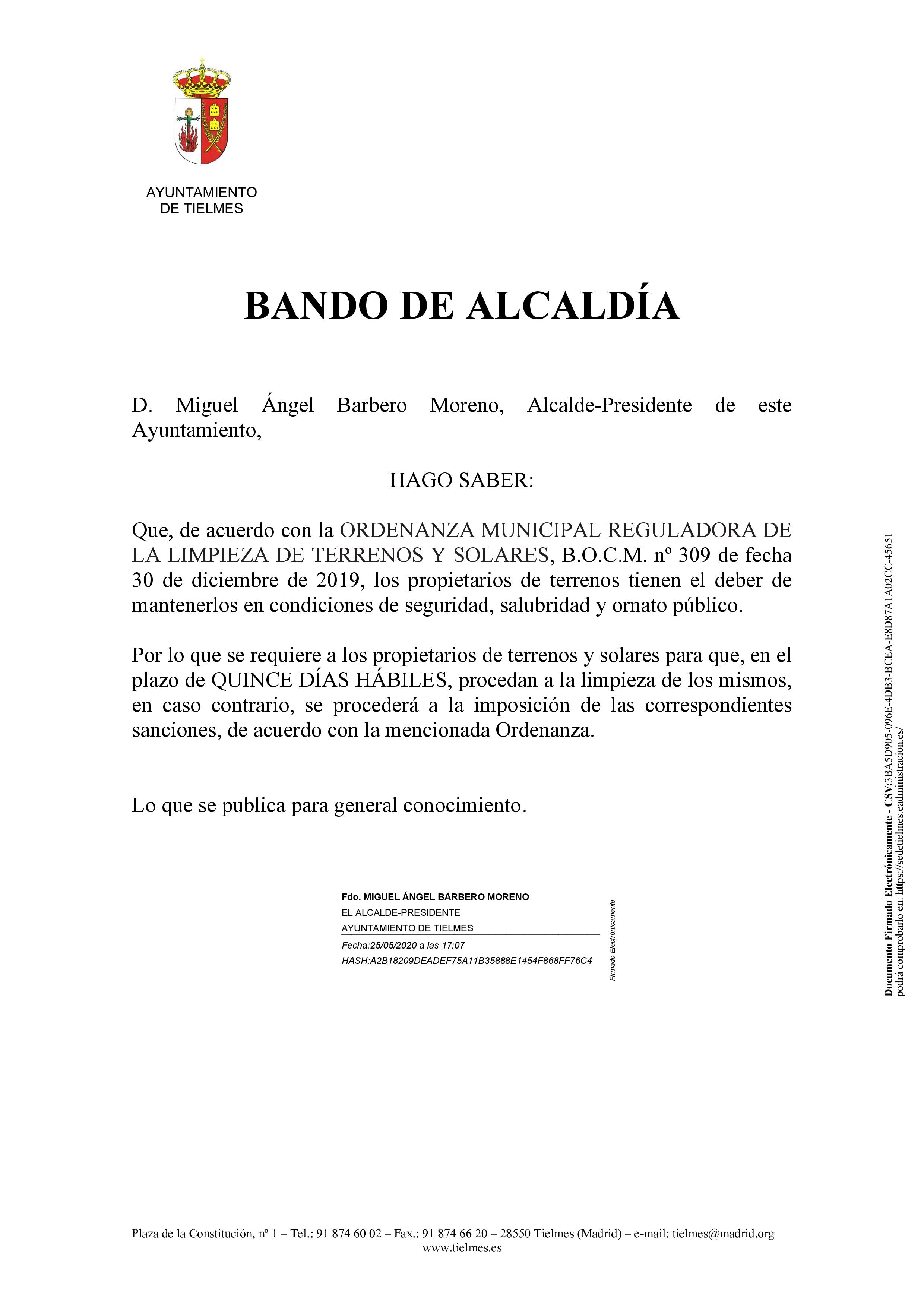 BANDOLIMPIEZASOLARES