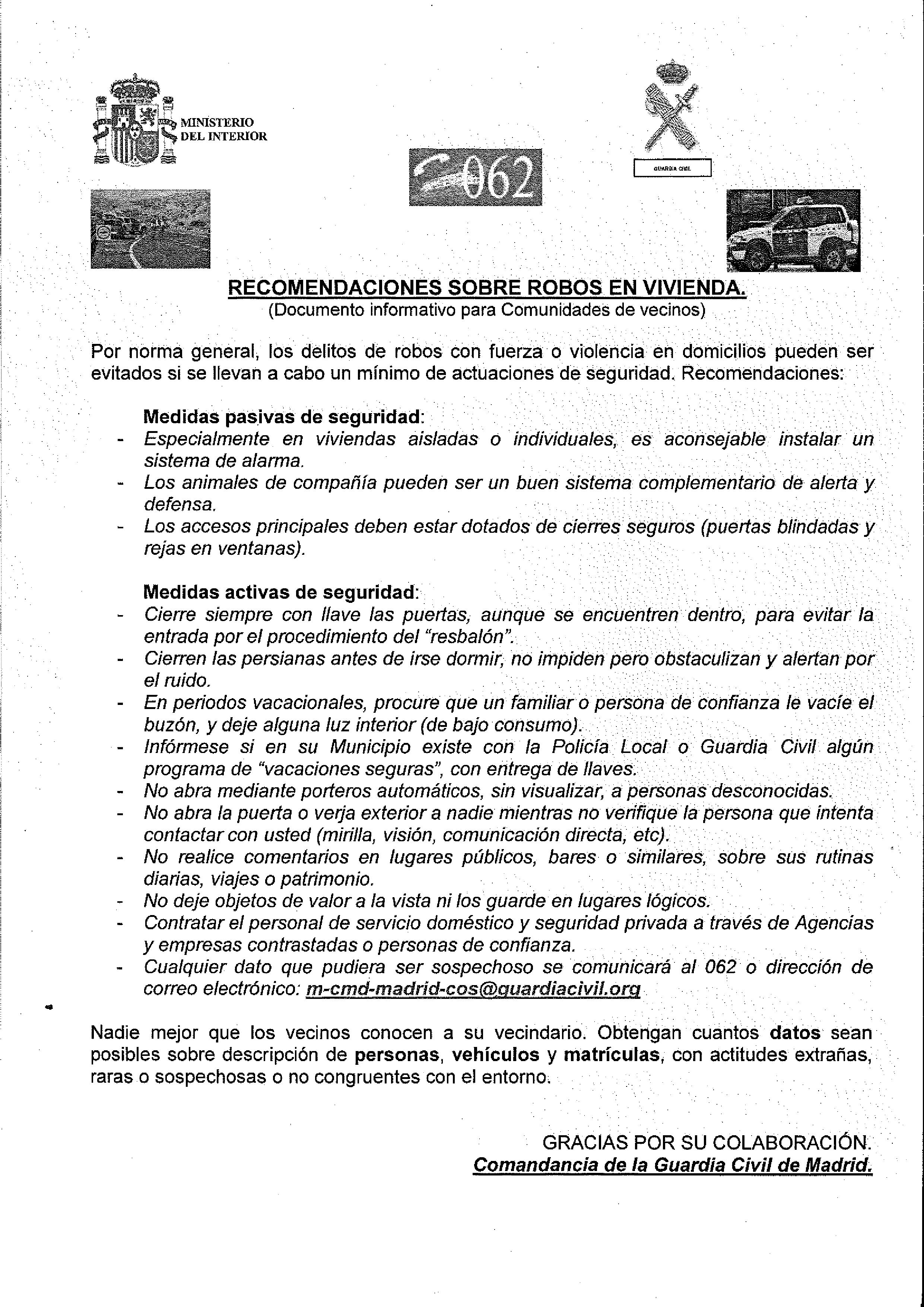 Recomendacionesrobosviviendas